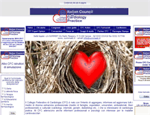 Tablet Screenshot of cfcardiologia.it